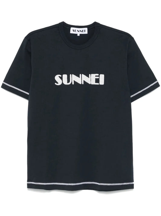 Flocked Logo T-Shirt