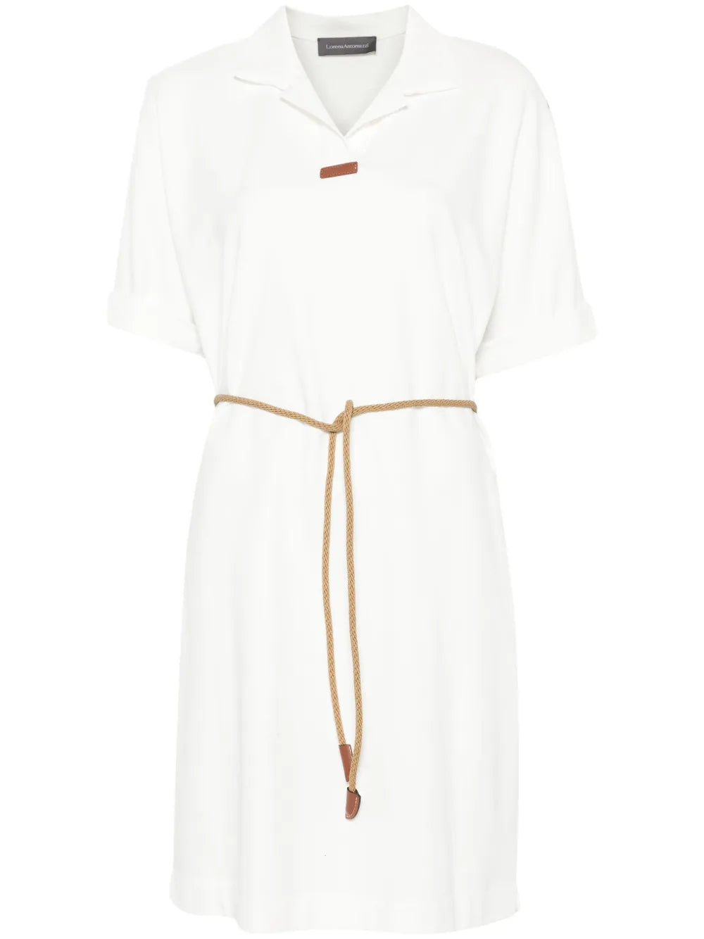 Belted Polo Dress