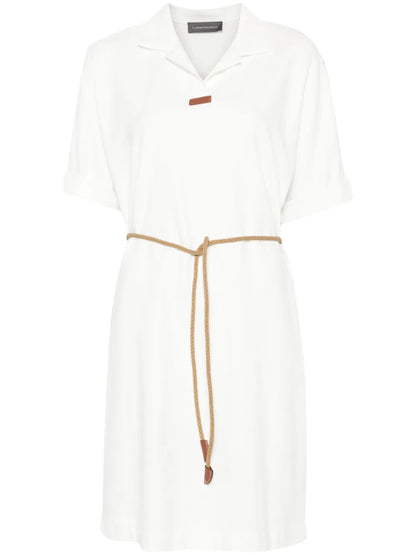 Belted Polo Dress