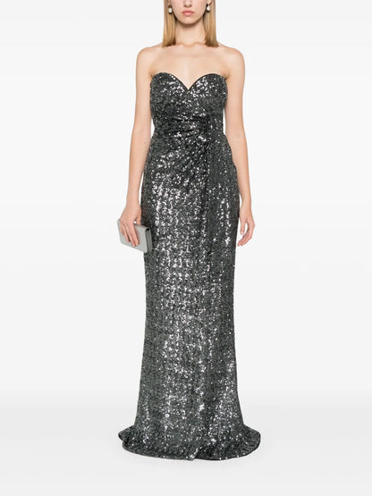 Sequinned Maxi Dress