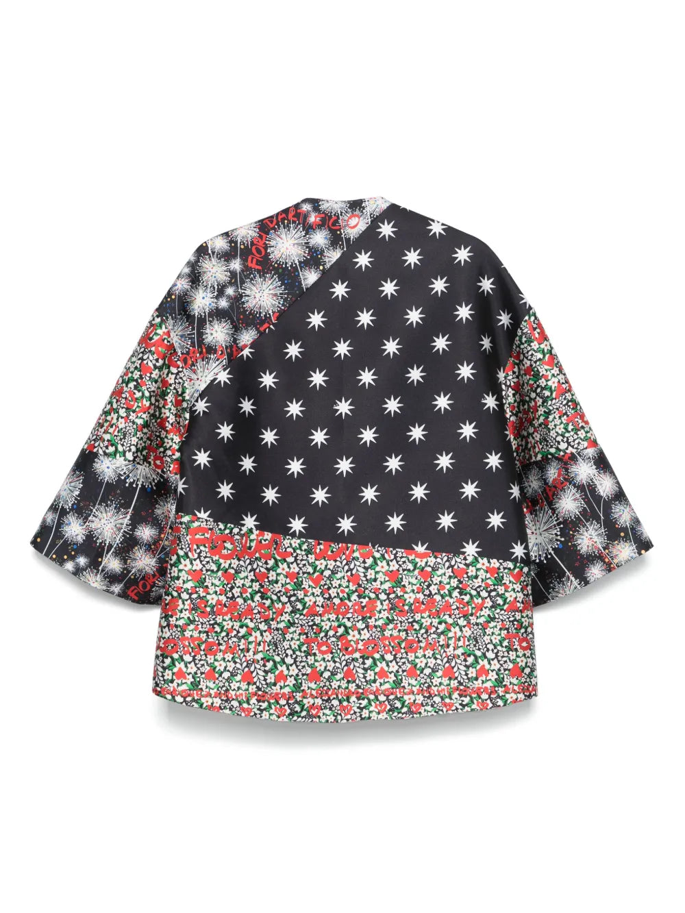 Mix-Print Jacket