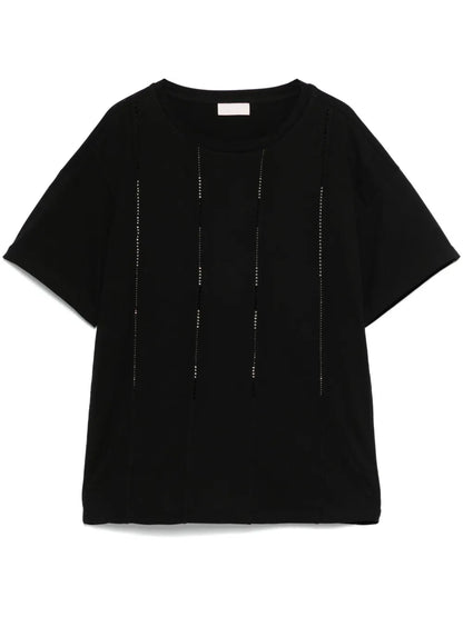 Crystal-Embellished T-Shirt