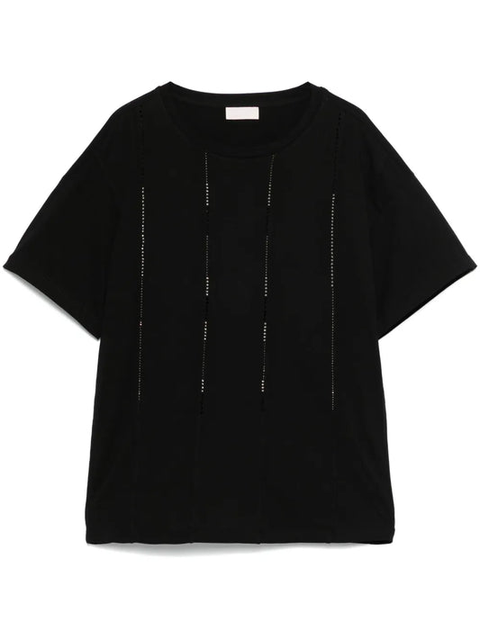 Crystal-Embellished T-Shirt