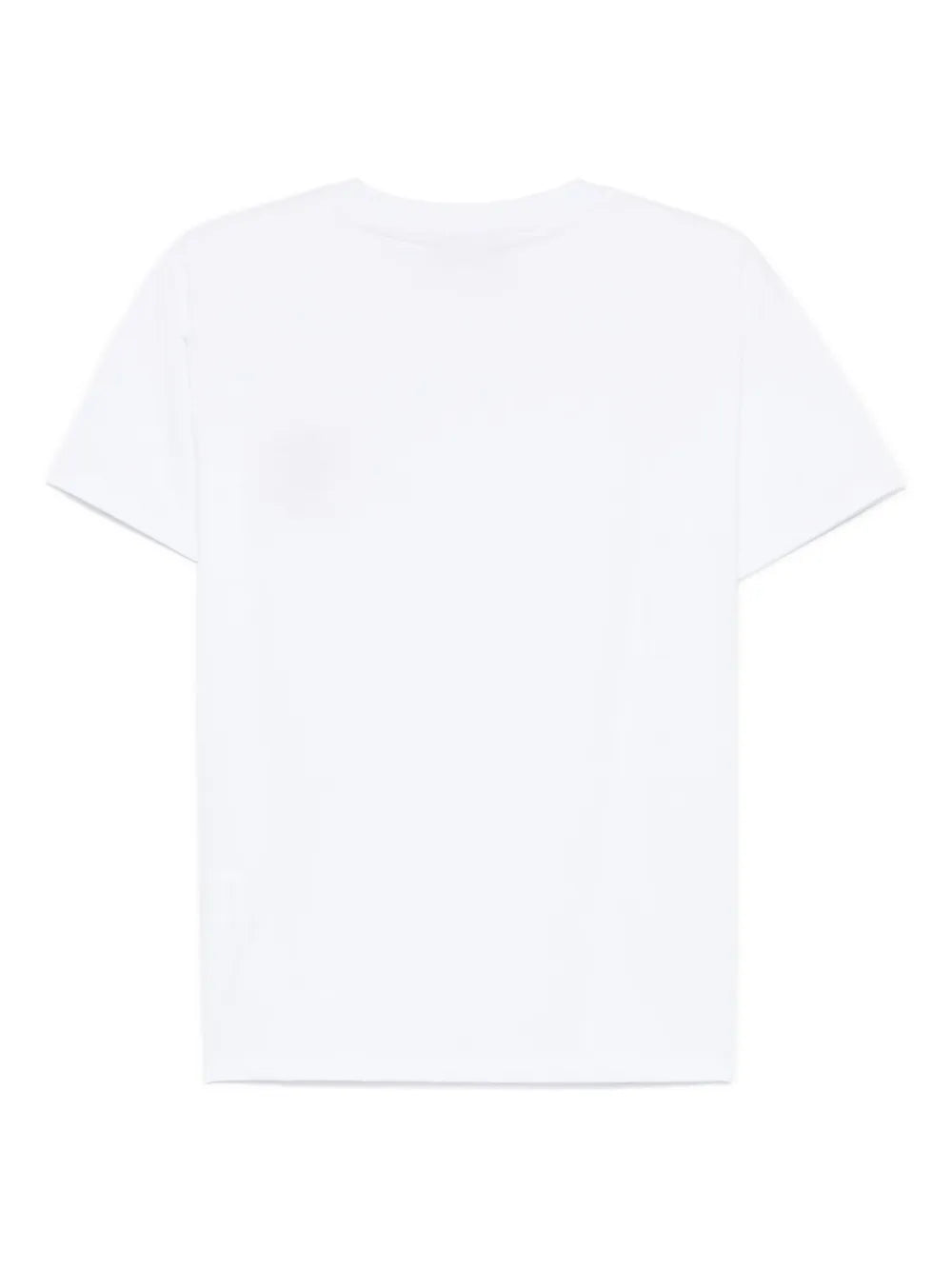 Slogan-Embroidered T-Shirt