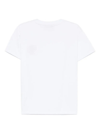 Slogan-Embroidered T-Shirt
