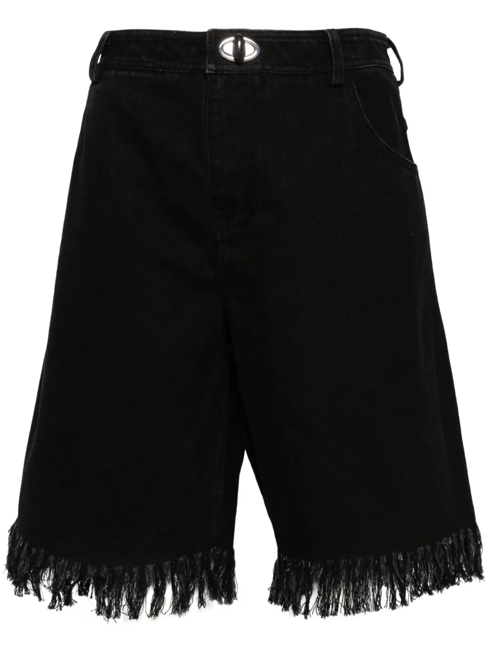 Deconstruct Denim Jort Shorts