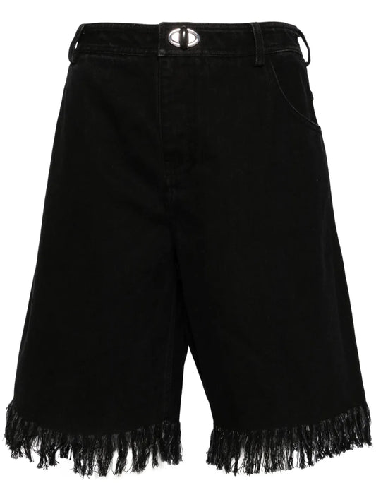 Deconstruct Denim Jort Shorts