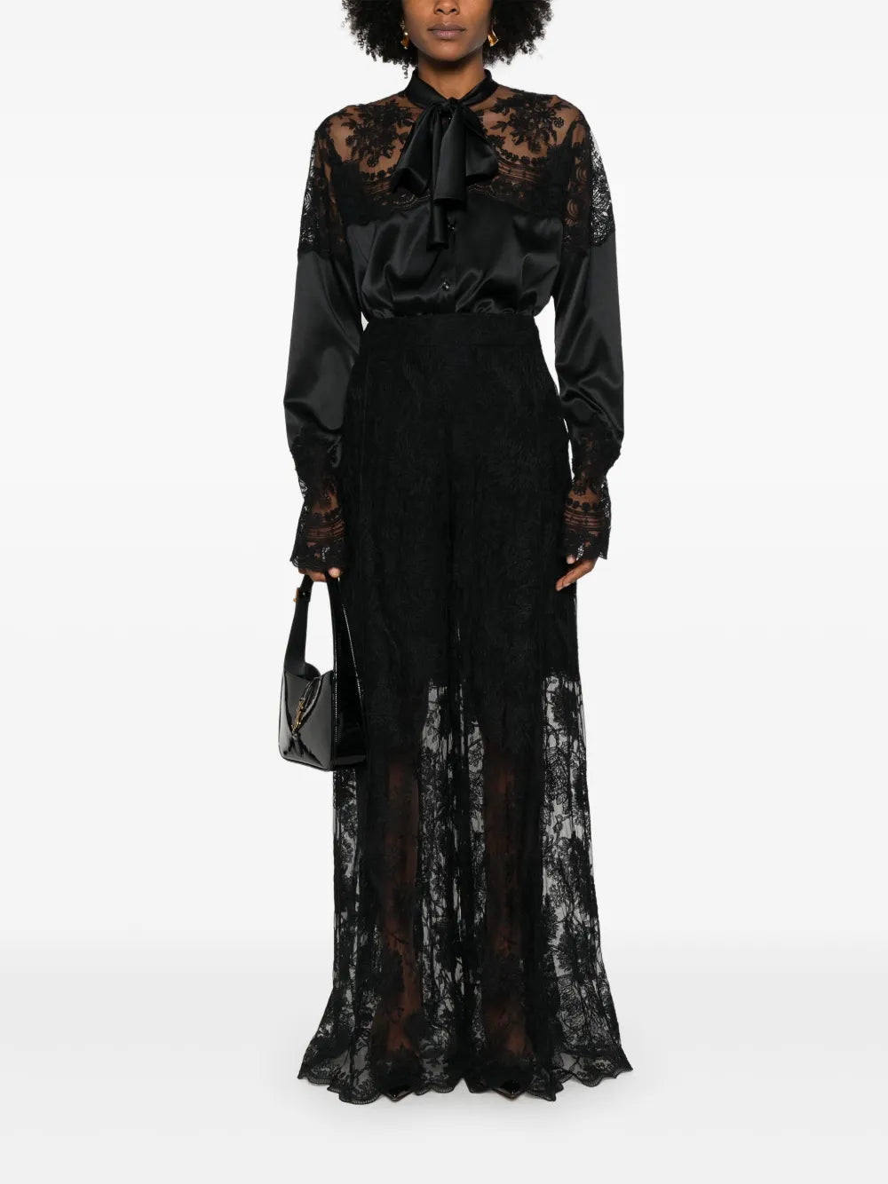 Lace Palazzo Pants