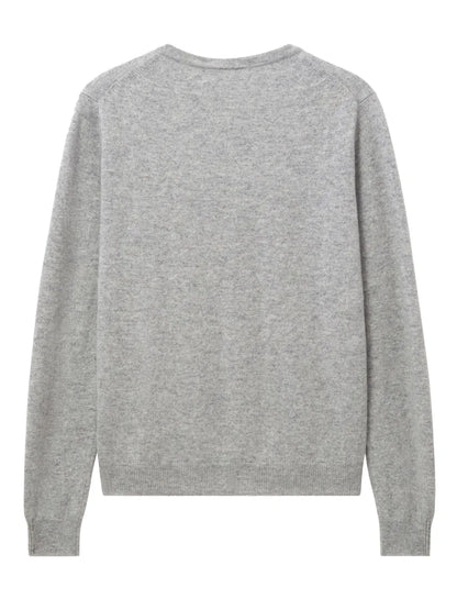 Round-Neck Cashmere Cardigan