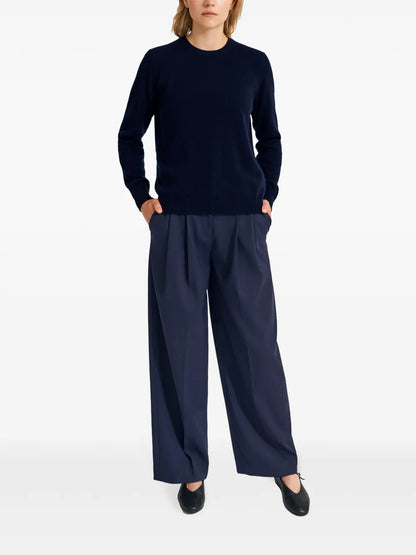 Round-Neck Cashmere Sweater