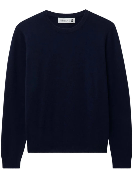 Round-Neck Cashmere Sweater