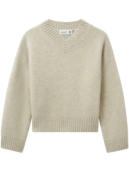 V-Neck Cashmere Sweater