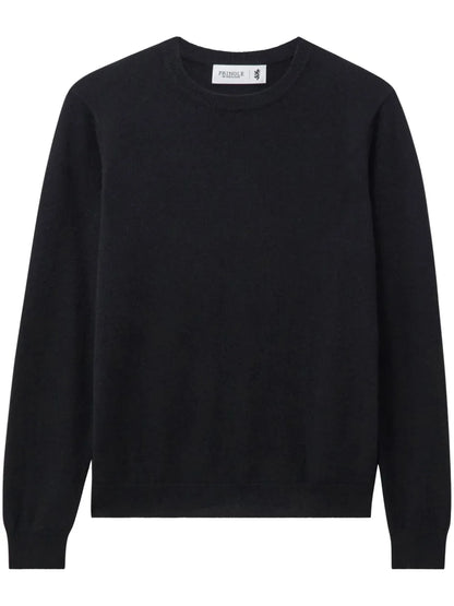 Round-Neck Cashmere Jumper