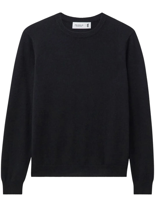 Round-Neck Cashmere Jumper