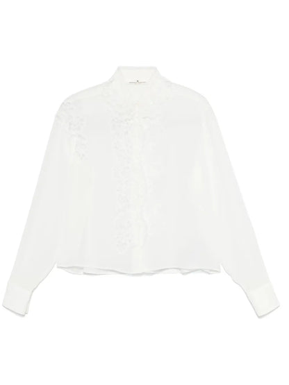 Lace-Panel Shirt