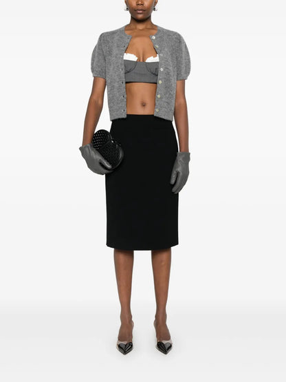 Pencil Midi Skirt