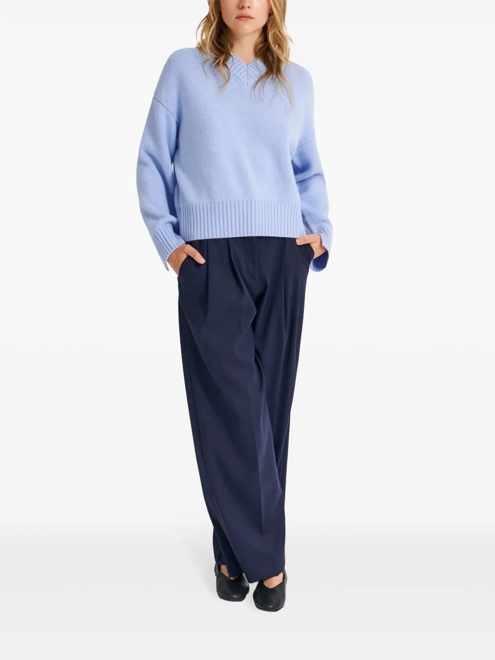 V-Neck Cashmere Sweater