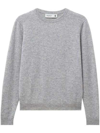 Round-Neck Cashmere Sweater