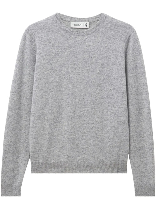 Round-Neck Cashmere Sweater