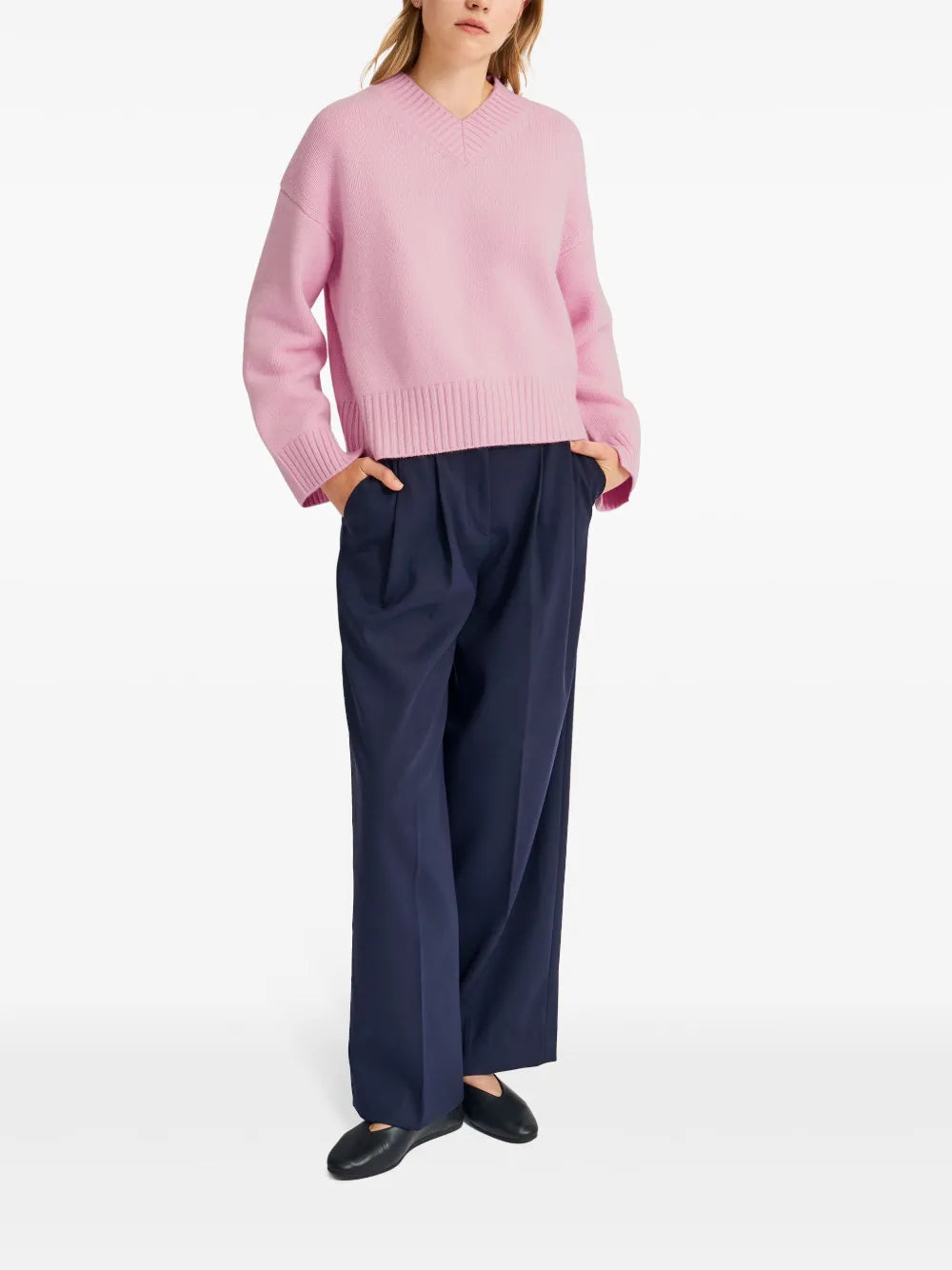 V-Neck Cashmere Sweater