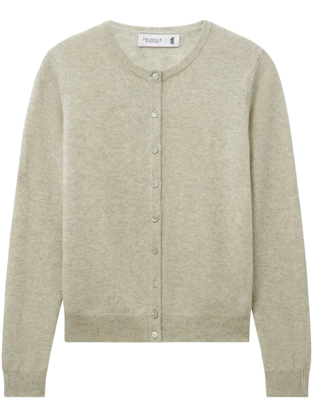 Round-Neck Cashmere Cardigan
