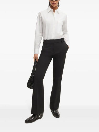 Long-Sleeve Cotton Shirt