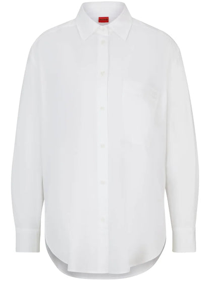 Long-Sleeve Cotton Shirt
