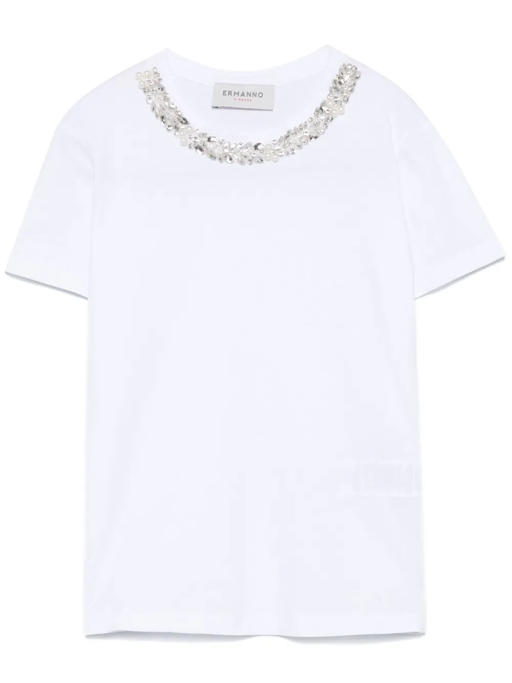 Crystal-Embellished T-Shirt