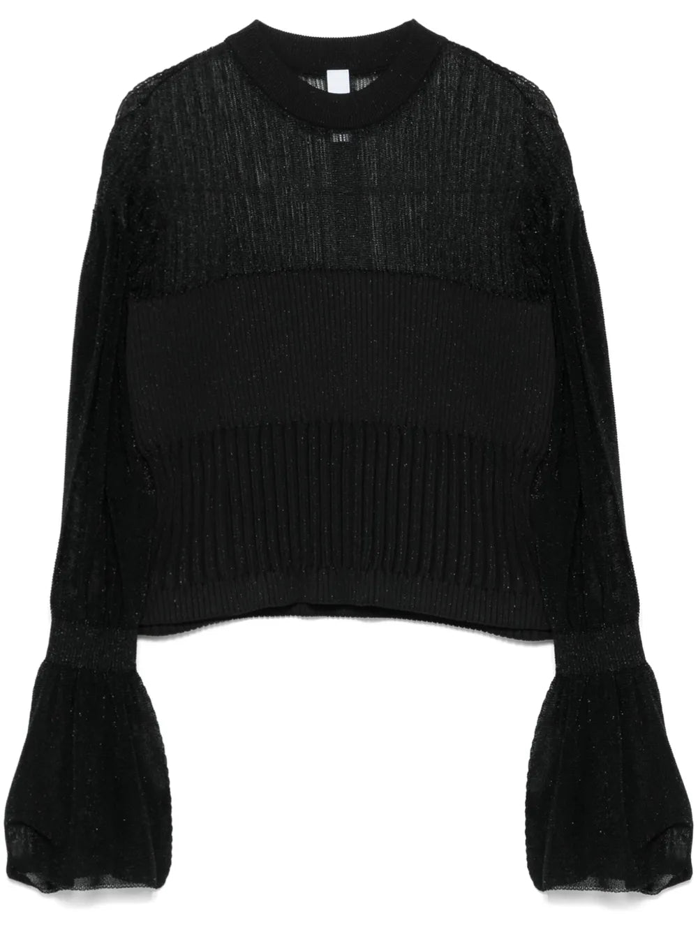 Glitter-Detail Top