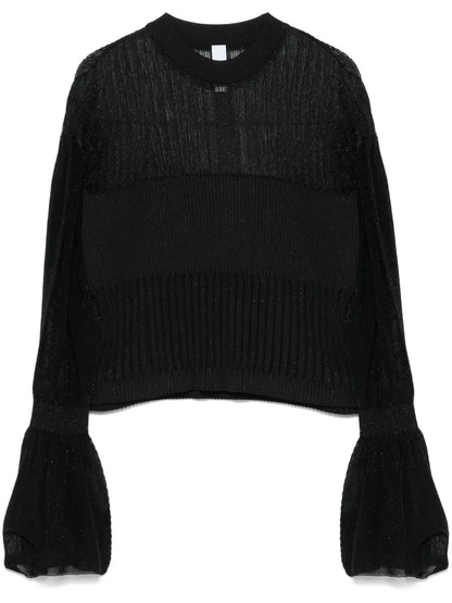Glitter-Detail Top