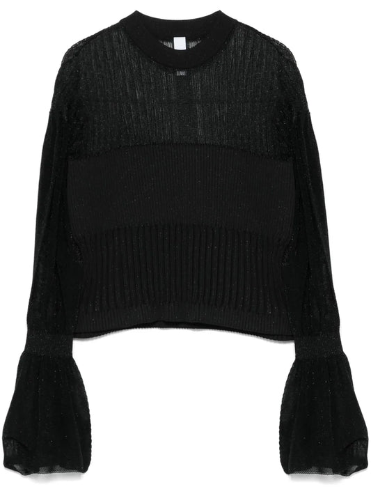 Glitter-Detail Top
