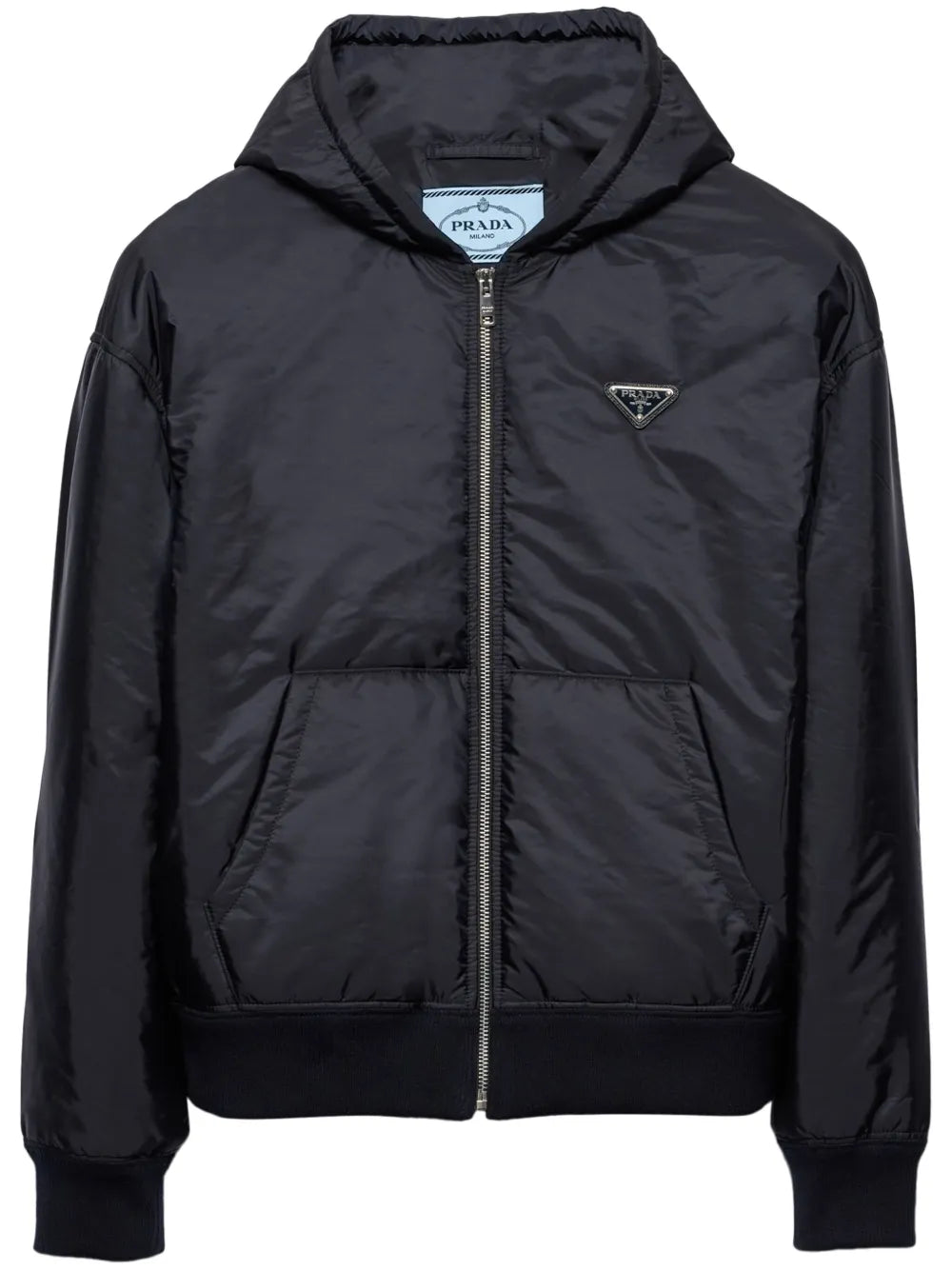 Lightweight Hooded Re-Nylon Blouson Jacket