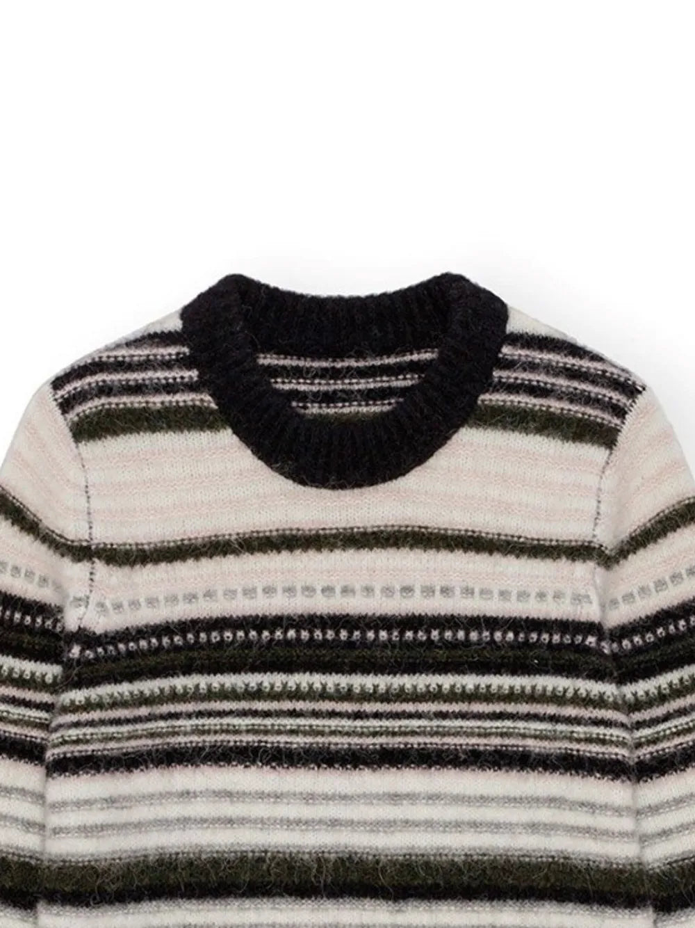 Patterned Intarsia-Knit Jumper
