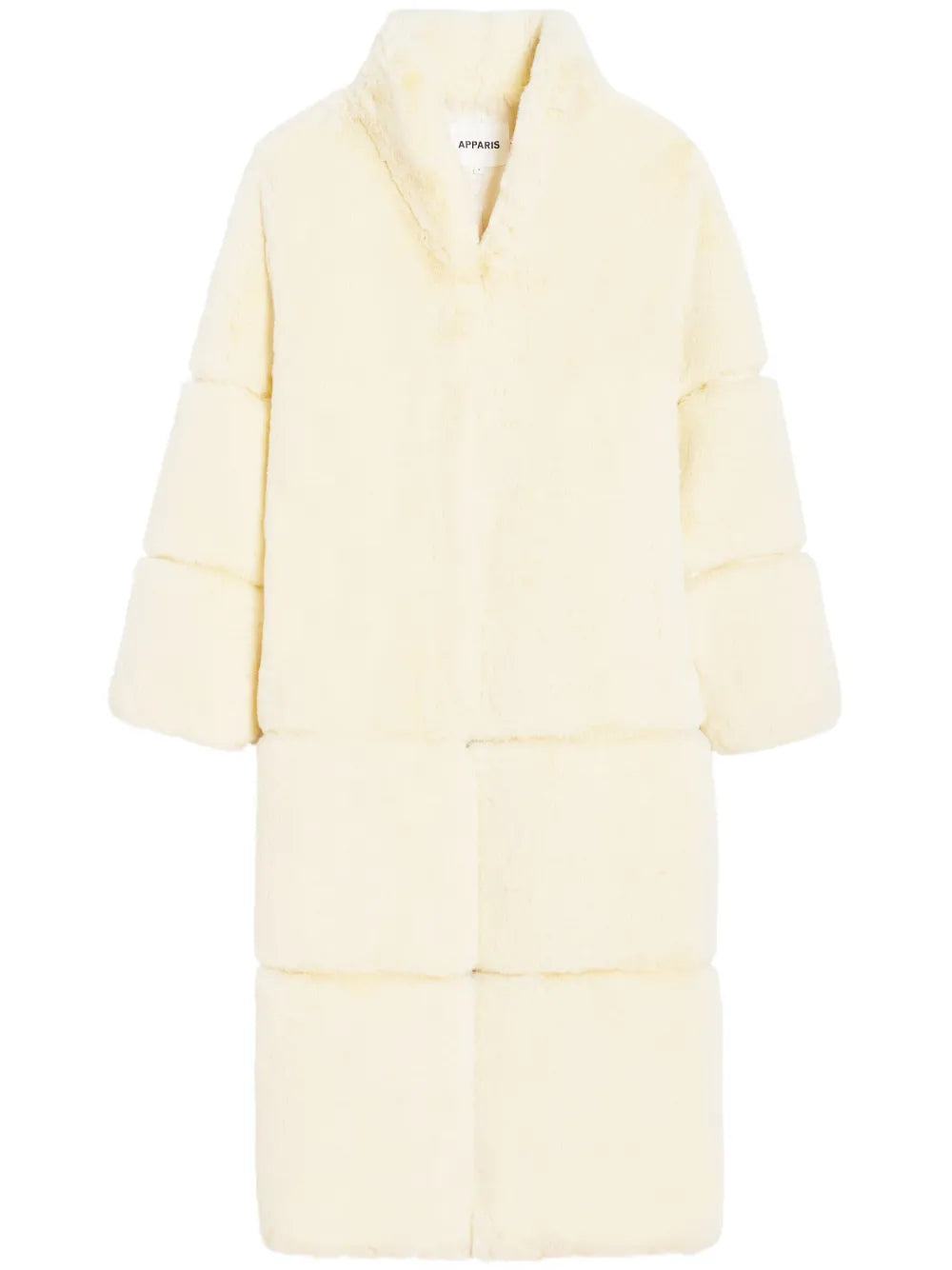 Sylke V-Neck Faux-Fur Coat