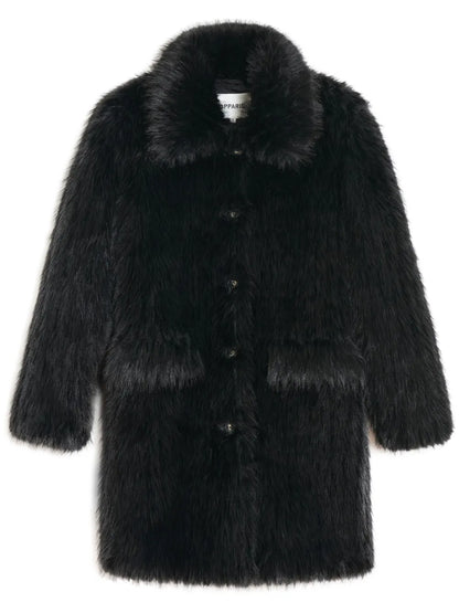 Pamela Faux-Fur Coat