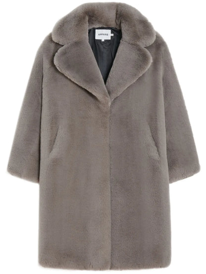 Steffi Faux-Fur Coat