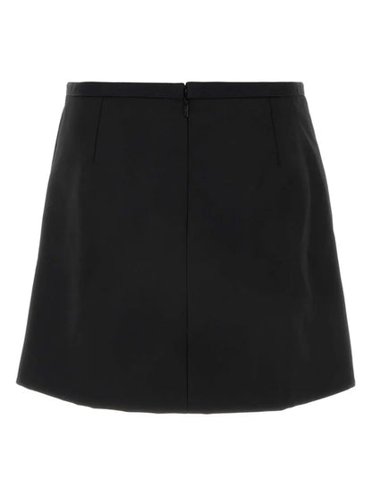 Wool Mini Skirt