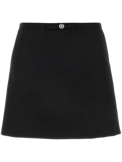 Wool Mini Skirt