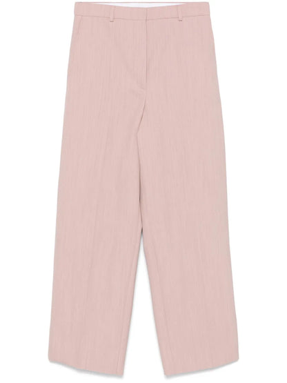 Low-Waist Straight-Leg Trousers