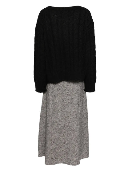 Cable-Knit Dress Set