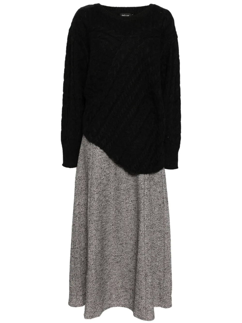 Cable-Knit Dress Set
