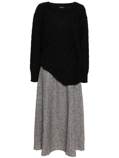 Cable-Knit Dress Set