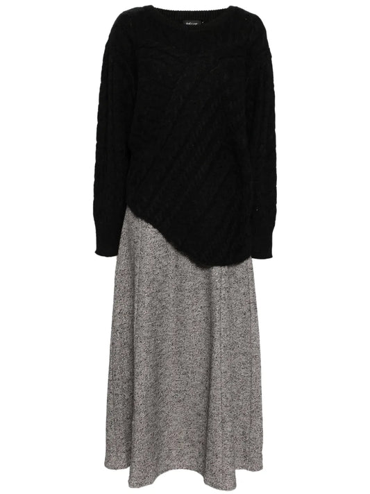 Cable-Knit Dress Set