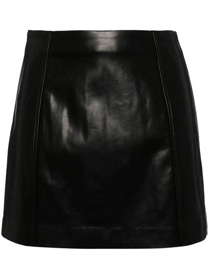 Faux Fur Mini Skirt
