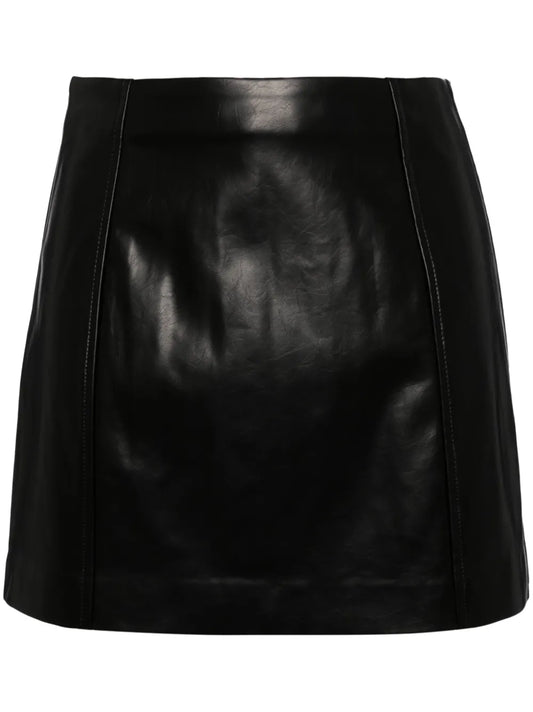 Faux Fur Mini Skirt