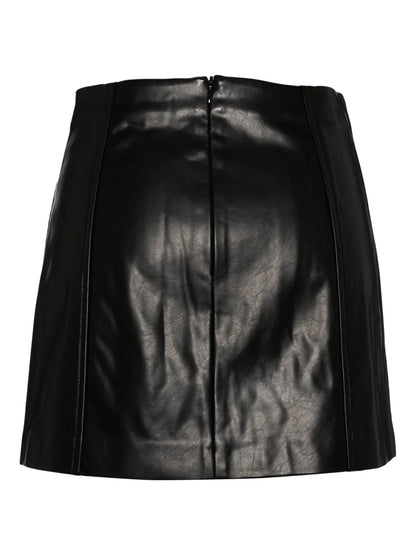 Faux Fur Mini Skirt