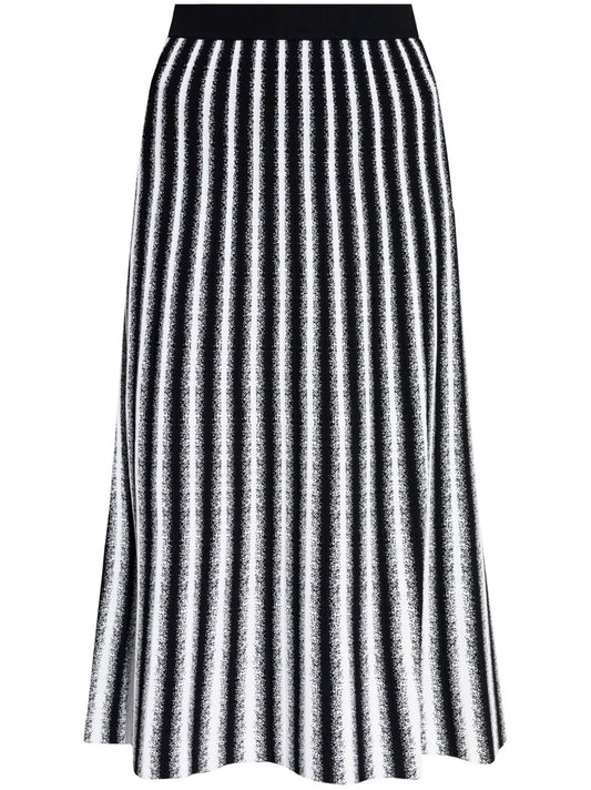 Striped Midi Skirt