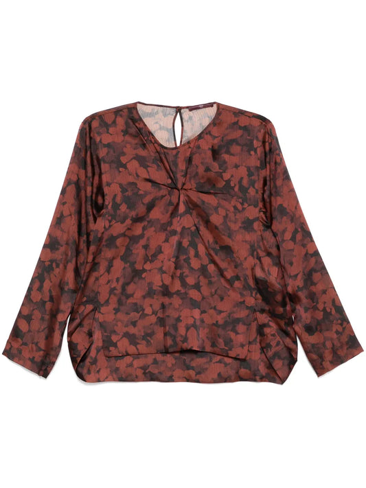 Alone Floral-Print Top