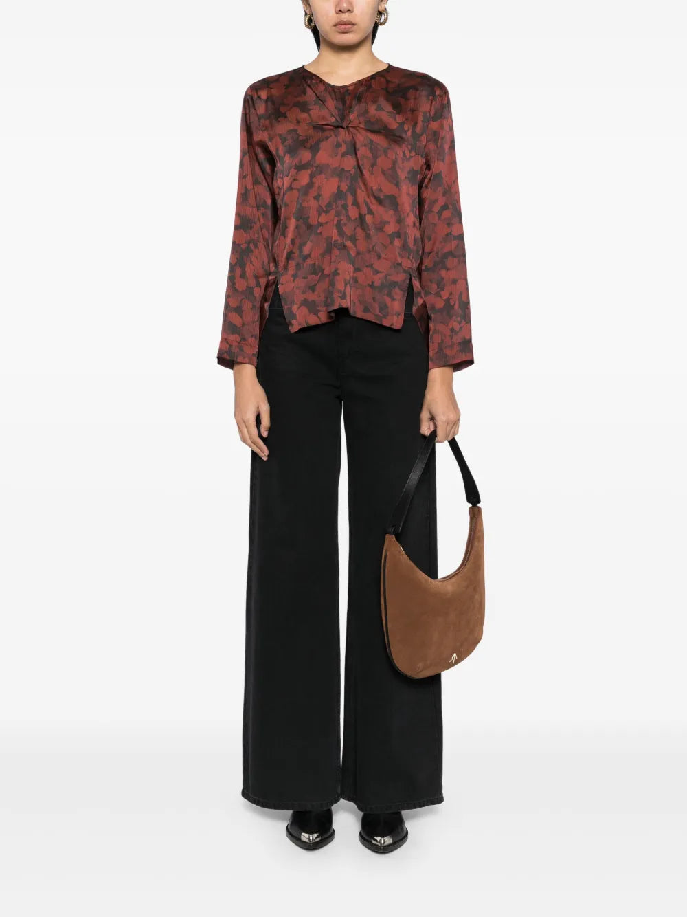 Alone Floral-Print Top