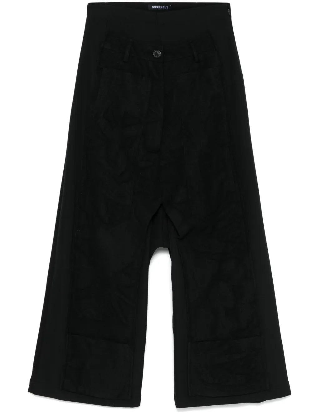 Drop-Crotch Trousers